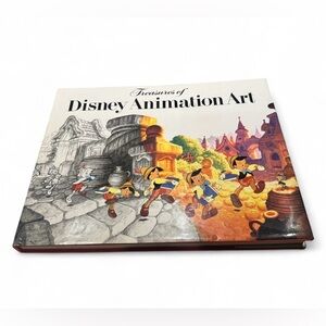 TREASURES OF DISNEY ANIMATION ART Hardcover 
First Edition 6th Printing 1982
